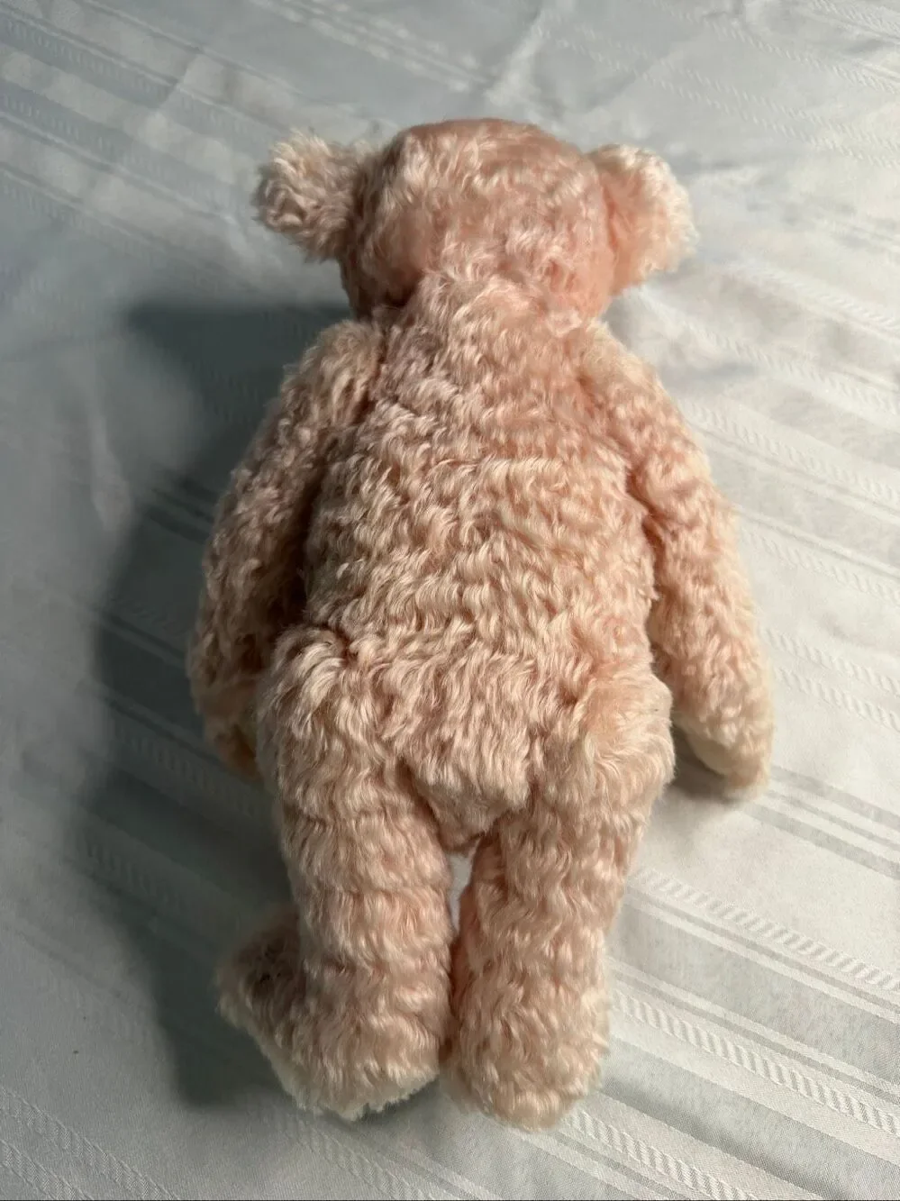 Steiff Classic 1907 Pink Mohair Teddy Bear Growler Jointed 000270 Germany